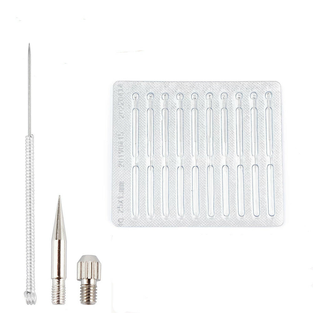 Dark Spot Freckle Laser Plasma Point Pen Needles Set For Mole Wart Tattoo Skin Tag Remover Face Care Replacement Accessories