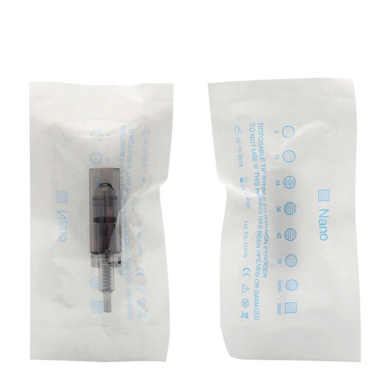 A7 Derma Pen Cartridge Needle Replacement Parts Bayonet Microneedling 12/24/36/42 Pin Dermapen Microneedle MTS Tips