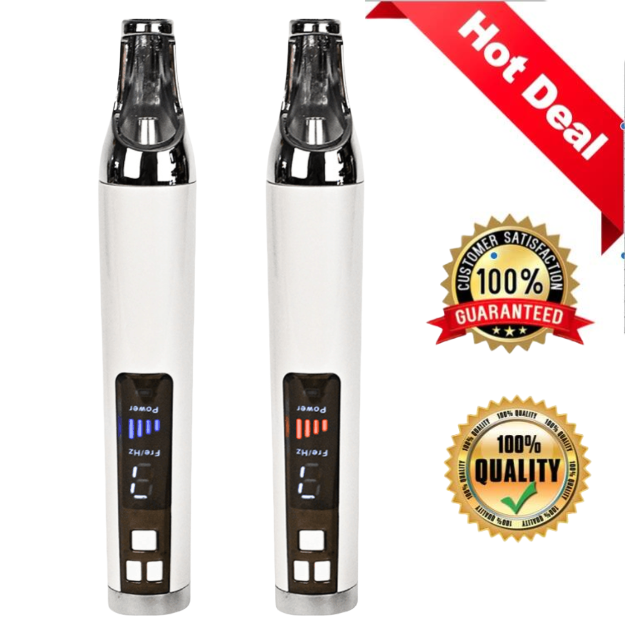 Portable Rechargeable Tattoo Removal Device Mole Removal 9 Modes Bule Light or Red Light Picosecond Mini Laser Pen