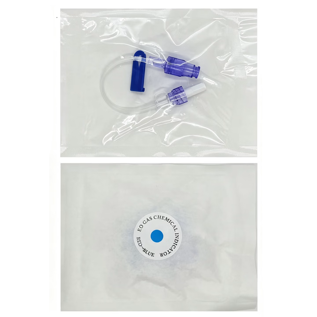 Disposable IV Extension Set with Luer Connector Medical IV Tubing Assembly Liquid Transfer Tube Replacement Accessory