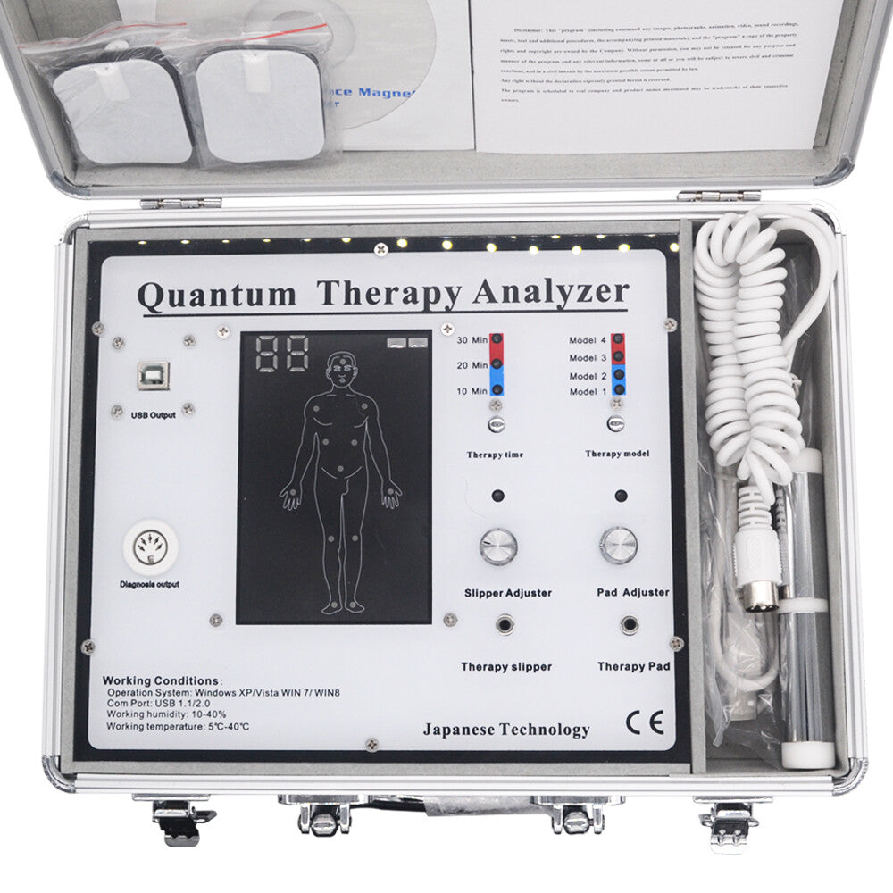 4th Gen Quantum Magnetic Resonance Health Body Analyzer Massage Therapy 48 Reports