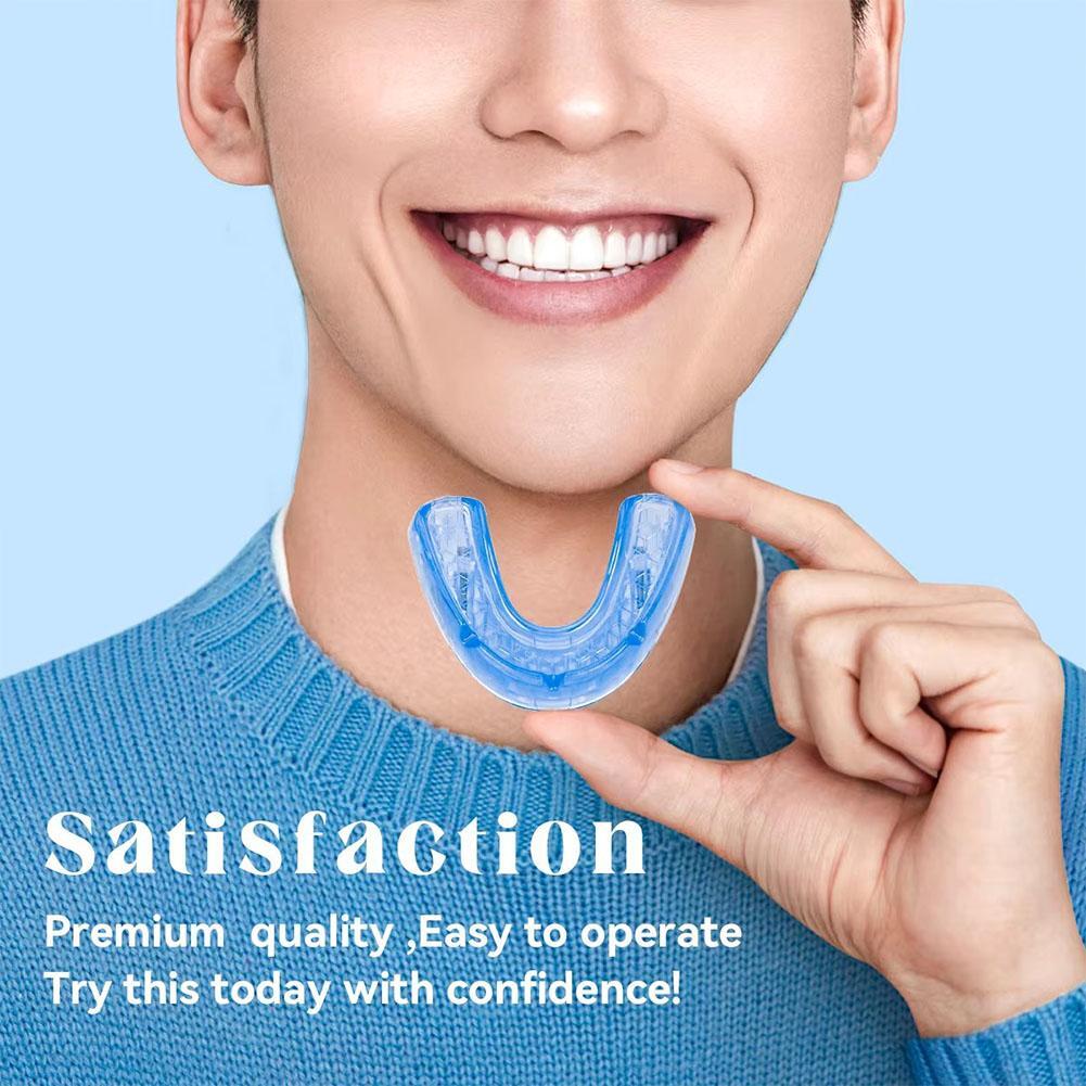 Adjustable Anti Snoring Device Mouth Guard Anti-Snoring Sleep Aid Device Sleeping Bruxism Snoring Stopper Help Sleep Mouthpiece