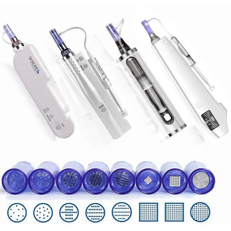 Replacement 12P/24P/36P/42 Cartridges For Water Light Facial Skin Care Hydra Gun Machine