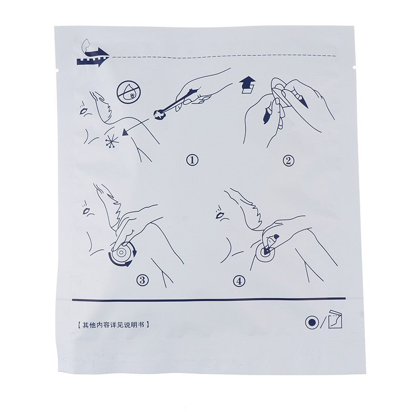 50PCS Disposable Self Adhesive Non-Woven Electrodes Pads ECG EKG for Tens Acupuncture Physiotherapy Machine Portable Handheld Adult