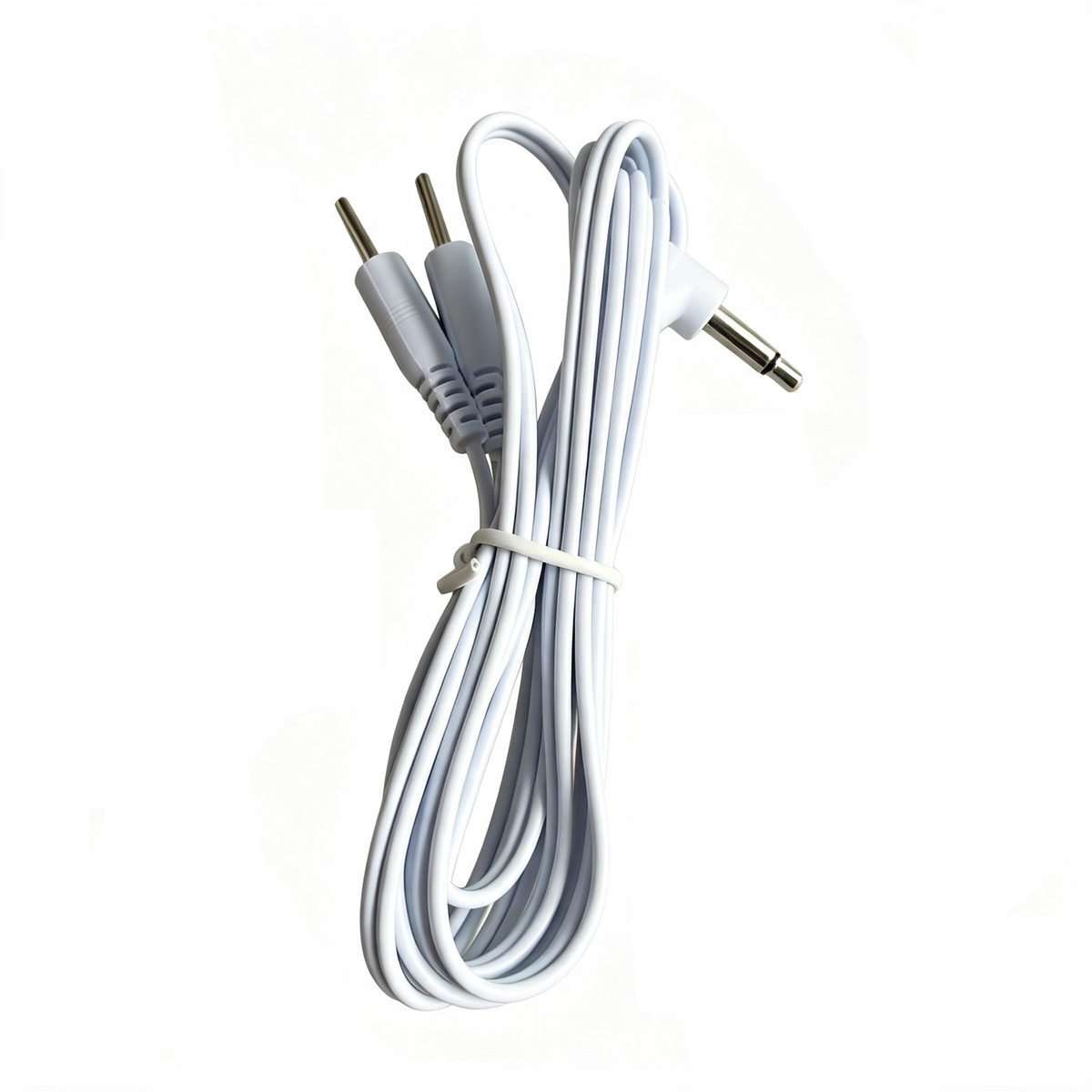 2PCS Electrode Wire Cable 3.5mm or 2.5mm Plug Jack TENS Lead Wire with 2mm Pin Electrode Cables for Massage EMS Stimulation Machine