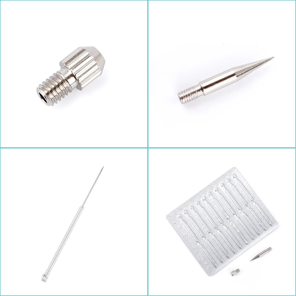 Dark Spot Freckle Laser Plasma Point Pen Needles Set For Mole Wart Tattoo Skin Tag Remover Face Care Replacement Accessories