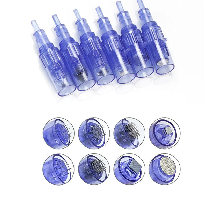 Replacement 12P/24P/36P/42 Cartridges For Water Light Facial Skin Care Hydra Gun Machine