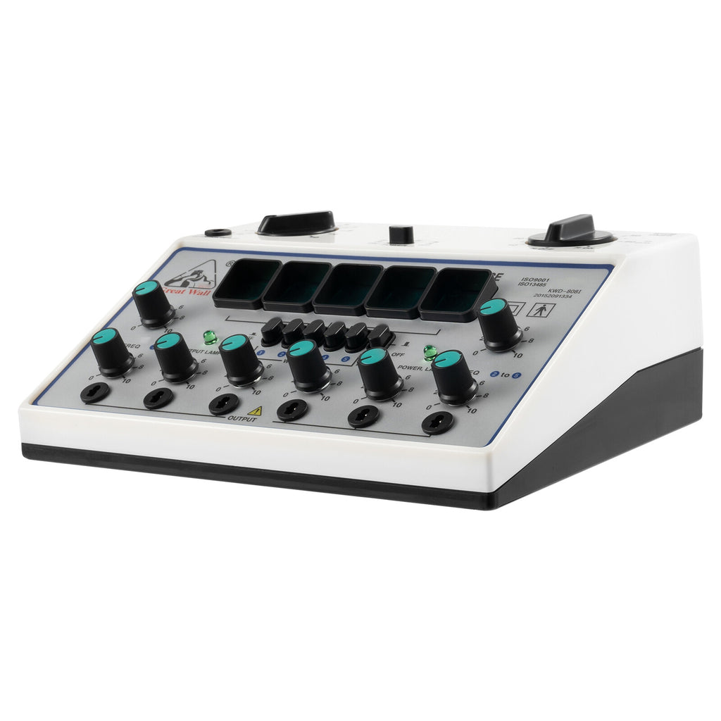 KWD-808I 6 Channel Output Patch Massager Care Kit Digital Electroestimulador Muscular Electric Acupuncture Stimulator Machine
