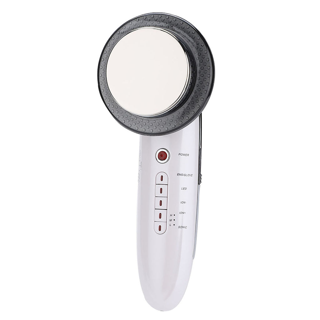 6 In 1 EMS LED Galvanic Ion Machine Ultrasonic Body Slimming Skin Tightening Fat Burning Anti Cellulite Massager