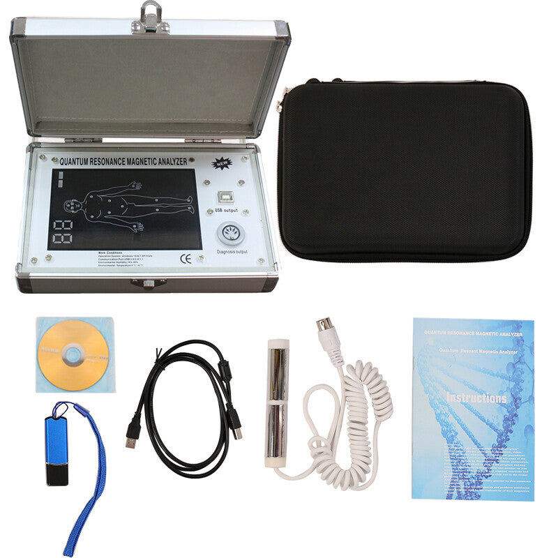 Professional 4th Quantum Resonance Magnetic Analyzer Full Body Diagnosis Analyzer Multiple Languages 48 Reports