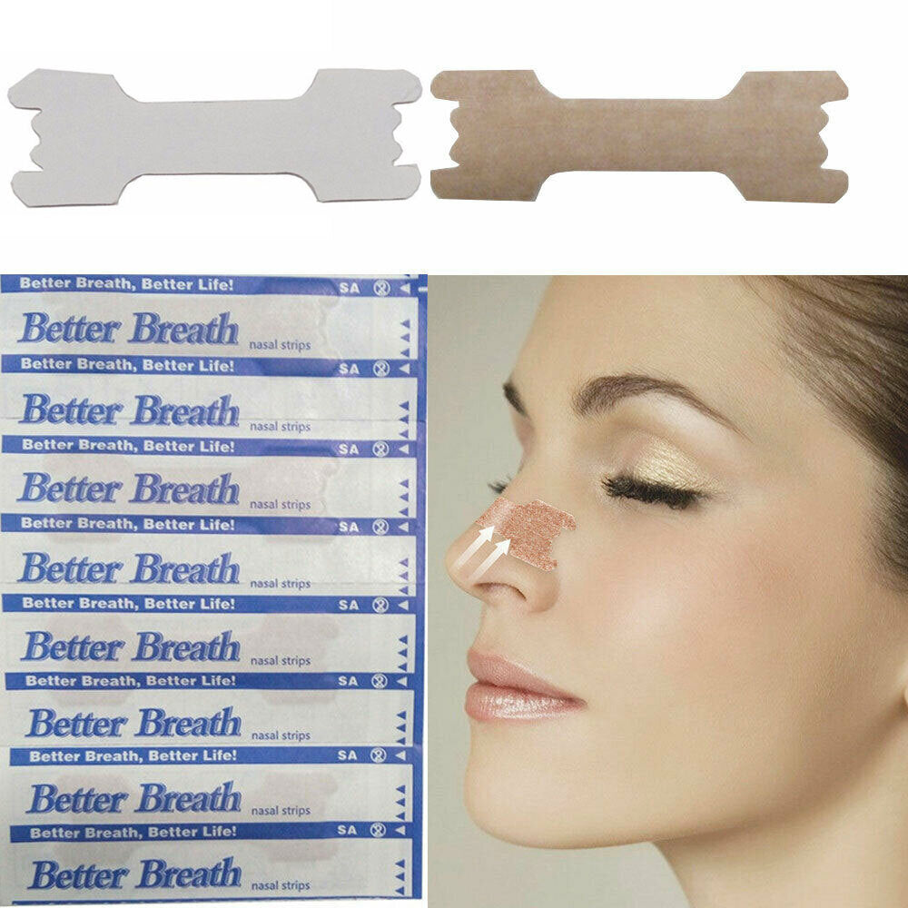 Better Breath Nasal Strips Right Way Stop Snoring Anti Snore Nose Strip Easier Better Breathing Good Sleeping Patches