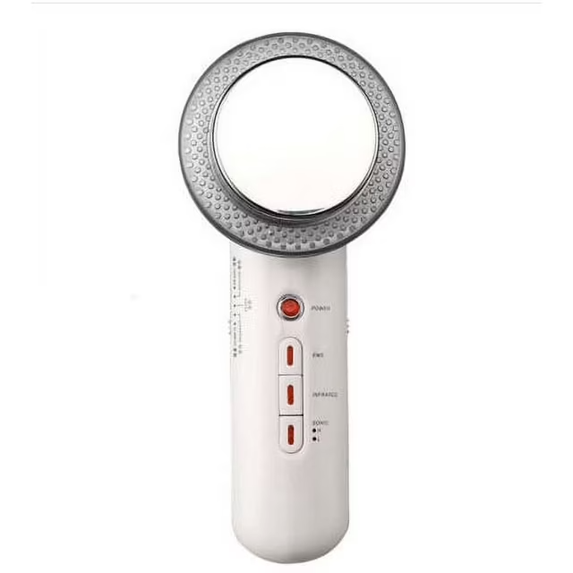 3 IN 1 Electric Microcurrent Slimming Beauty Instrument EMS Ultrasonic Massager Slimming and Fat Burning for Home Use