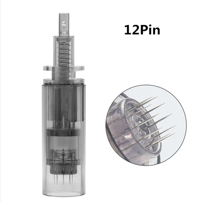 A7 Derma Pen Cartridge Needle Replacement Parts Bayonet Microneedling 12/24/36/42 Pin Dermapen Microneedle MTS Tips