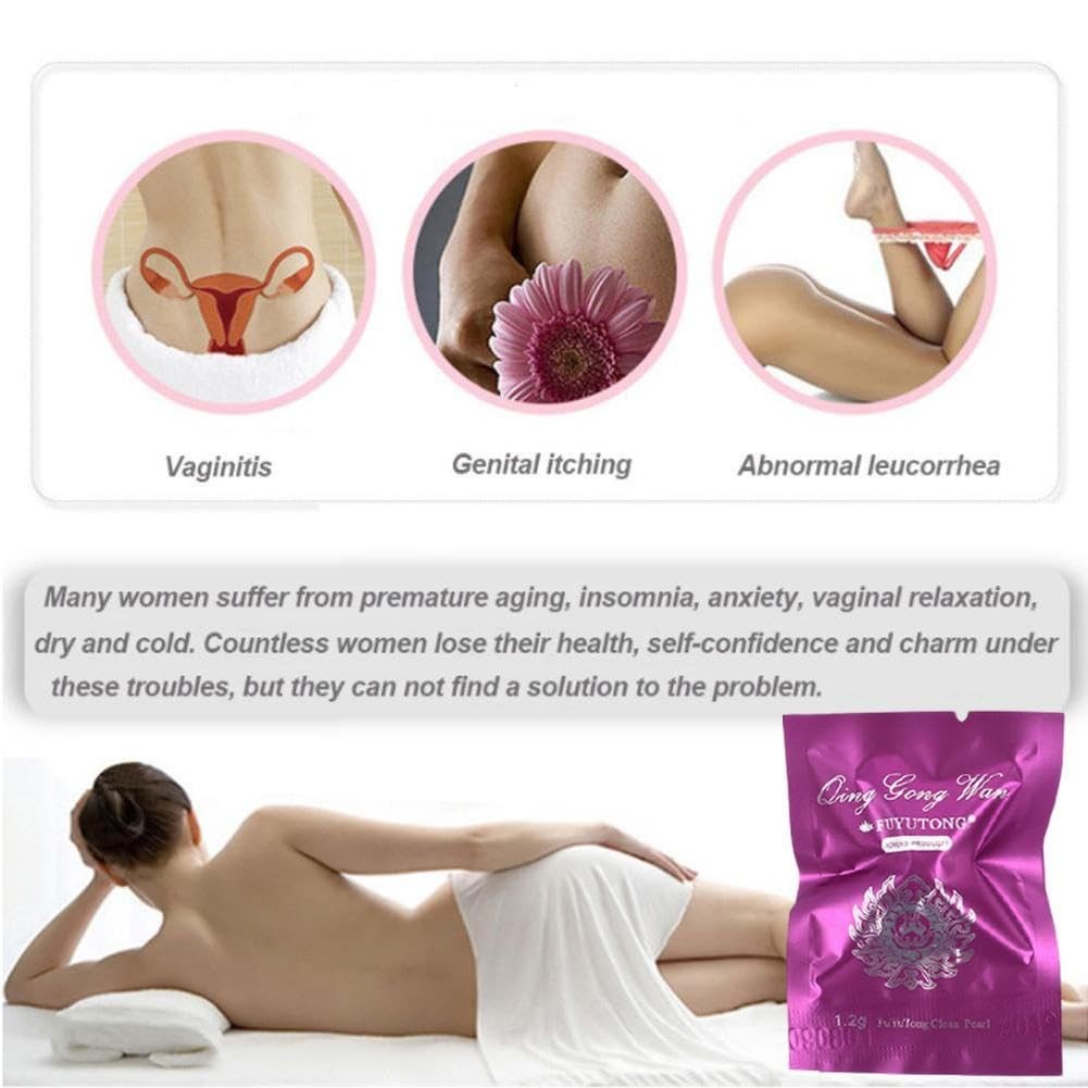 5-100PCS Natural Herbal Detoxifying Pearl Tampons for Female Intimate Hygiene and Personal Care