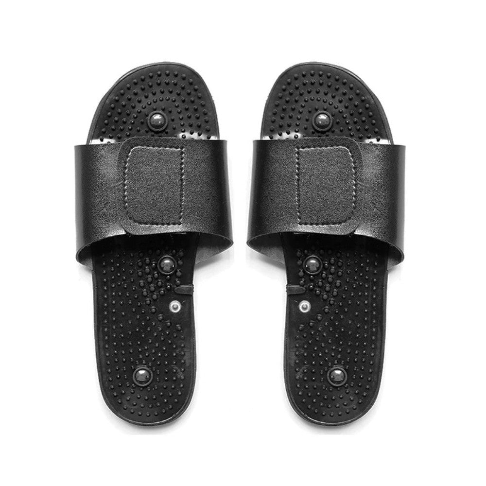 1 Pair Conductive Electrode Massage Slippers Foot Therapy Shoe Pad For TENS EMS Physiotherapy Machine Foot Circulation Relax Accessory