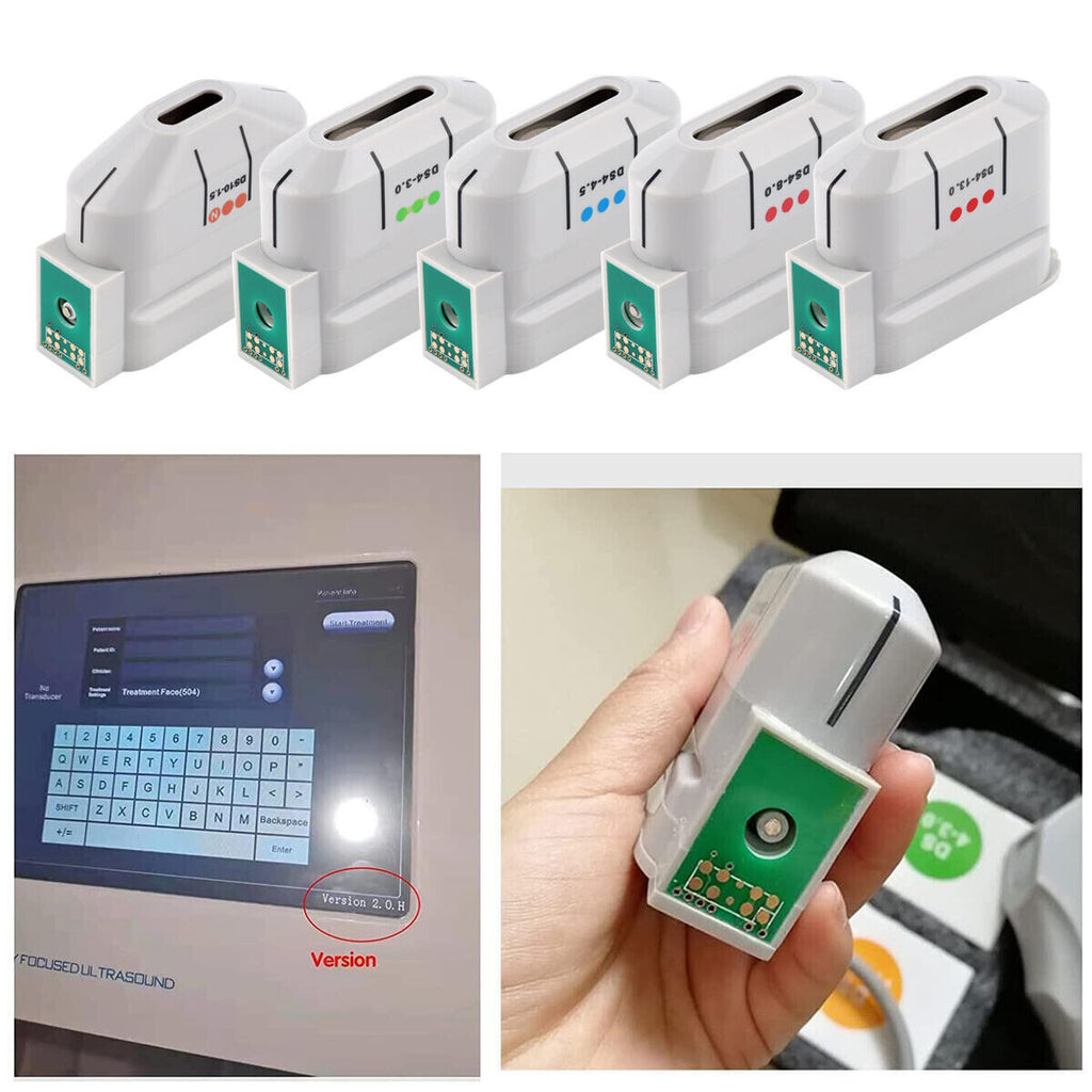 1.5mm 3.0mm 4.5mm 8mm 13mm Cartridges Accessories HIFU Cartridge Consumables Face Lifting Ultrasound Machine for Anti-aging