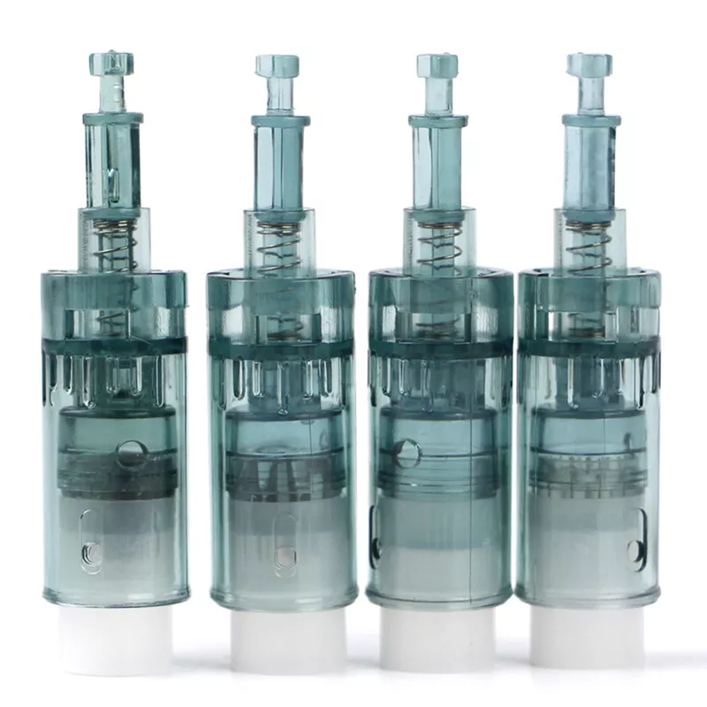 11/16/24/42Pin Round Nano Microneedling Skin Roller Cartridges Compatible With M8 for Home Use