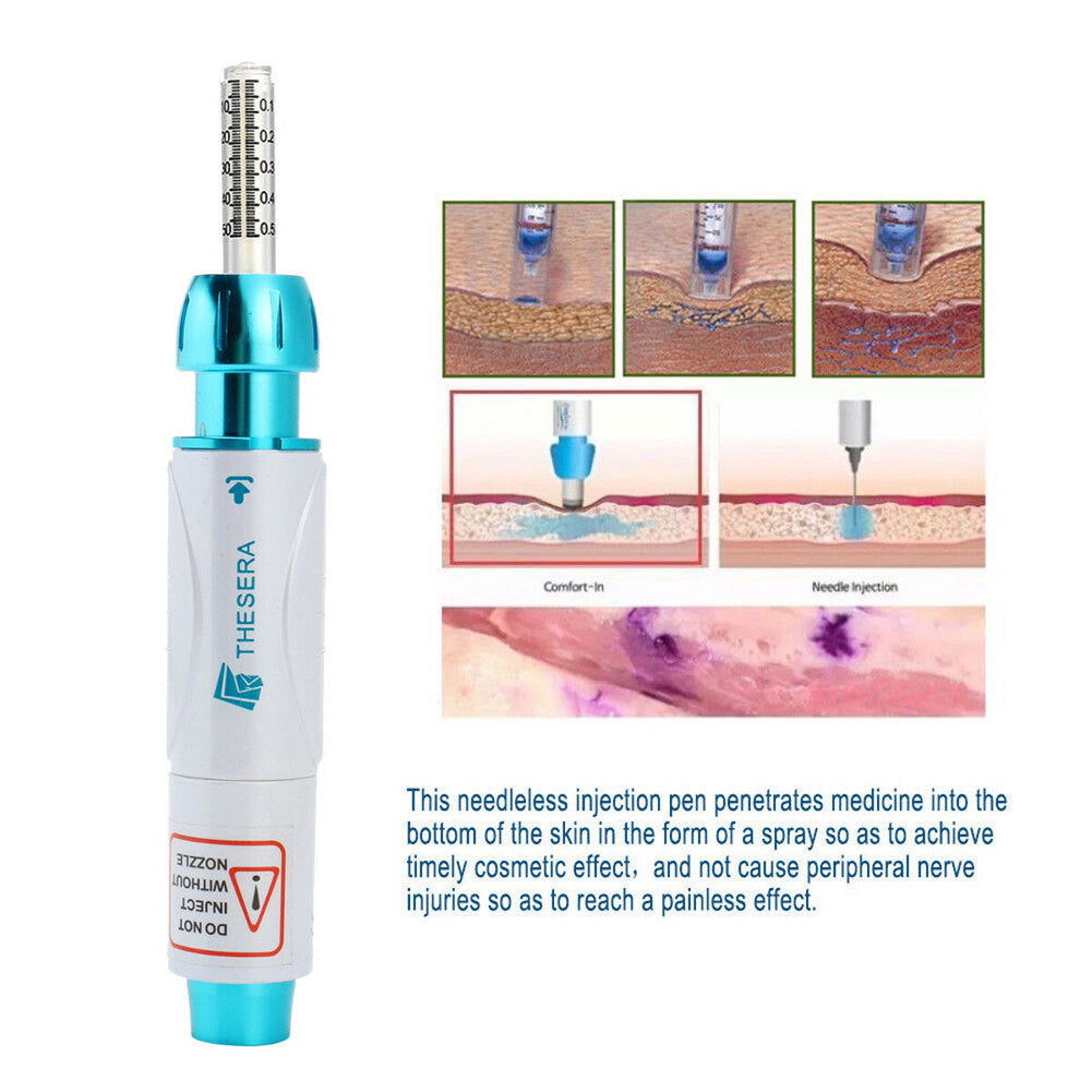 Painless Needle Free Injector Lip Plumper No Needle No Pain for Skin Tightening Face Lift Beauty