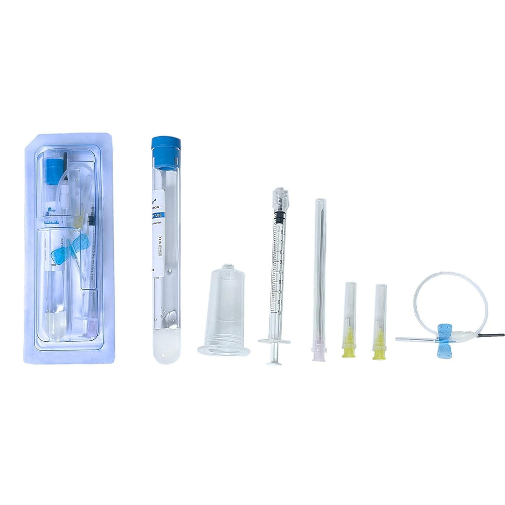 Complete Lab PRP Preparation Kit 10ml/15ml PRP Tubes with ACD-A & Separation Gel for Lab Centrifuge Separation Veterinary Pet Lab