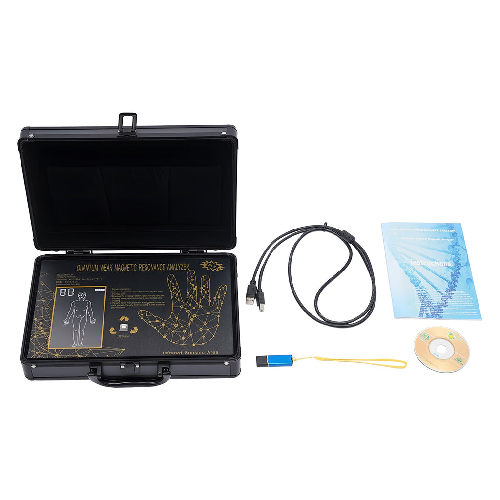 6th Gen Quantum Magnetic Resonance Body Analyzer, Quantum Analyzer Machine, Full-Body Scanner, Health Detector, Palm Touch