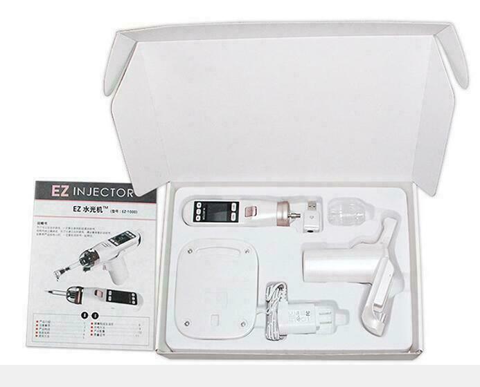 Portable EZ Negative Pressure Water Light Injection Machine - Hyaluronic Acid Mesotherapy Gun for Skin Rejuvenation  / Accessories Parts