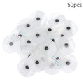 50PCS Disposable Self Adhesive Non-Woven Electrodes Pads ECG EKG for Tens Acupuncture Physiotherapy Machine Portable Handheld Adult