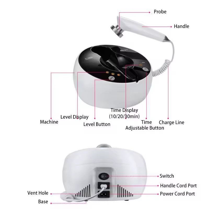 Professional Skin Tightening Microcurrent Wrinkle Removal Facial Beauty Enhancement Skin Care Women's Care Machine