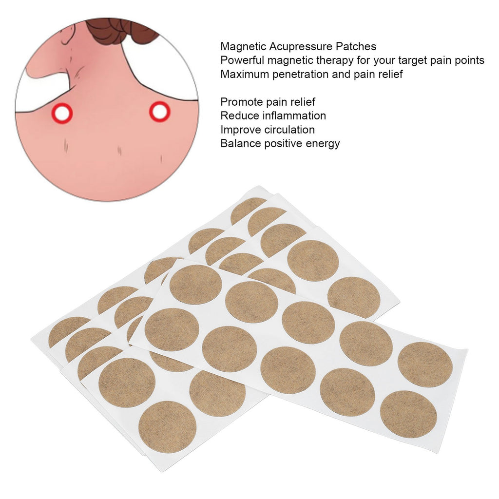 30/50pcs Magnetic Acupressure Patches Self‑Adhesive Body Magnets Patch for Back Shoulder Neck Joint Acupoint Use