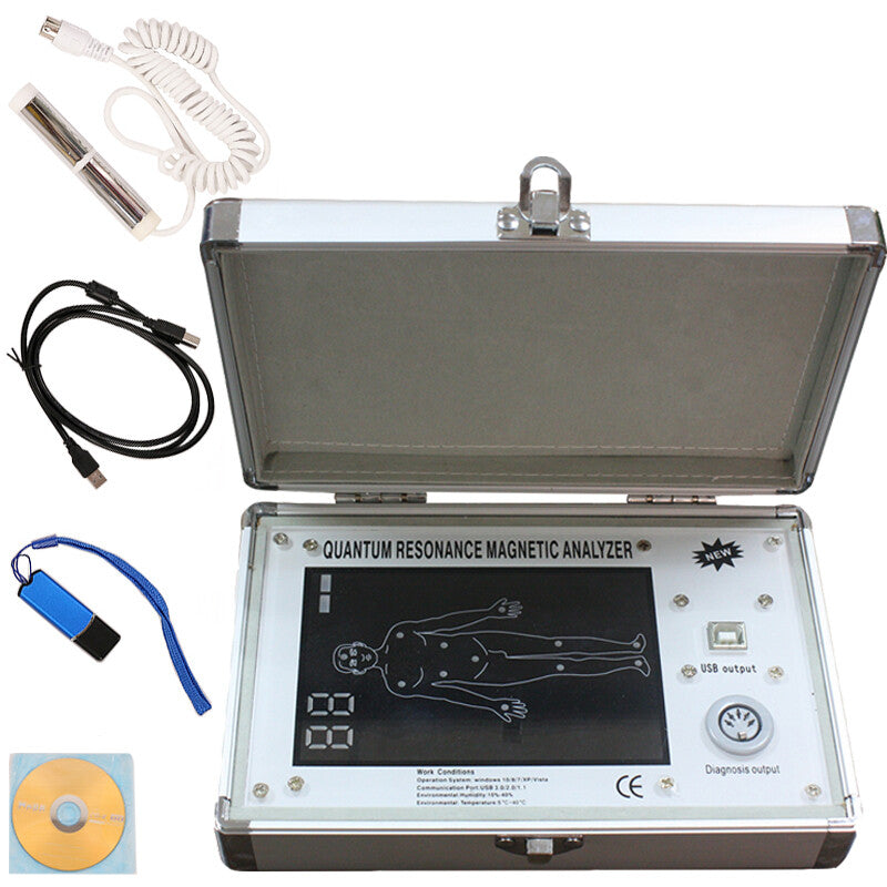 Professional 4th Quantum Resonance Magnetic Analyzer Full Body Diagnosis Analyzer Multiple Languages 48 Reports