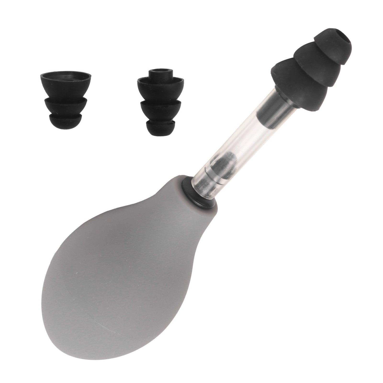 Portable Ear Pressure Equalization Balloon Tool With Extra Silicone Tips Ear Care Relieve Blocked Ears For Flight Diving Hearing Comfort Device