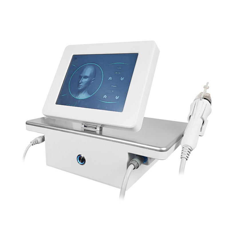 2 In 1 Fractional RF Microneedling Machine With Cold Hammer, Adjustable Depth RF Skin Tightening Device For Salon Wrinkle & Scar Removal