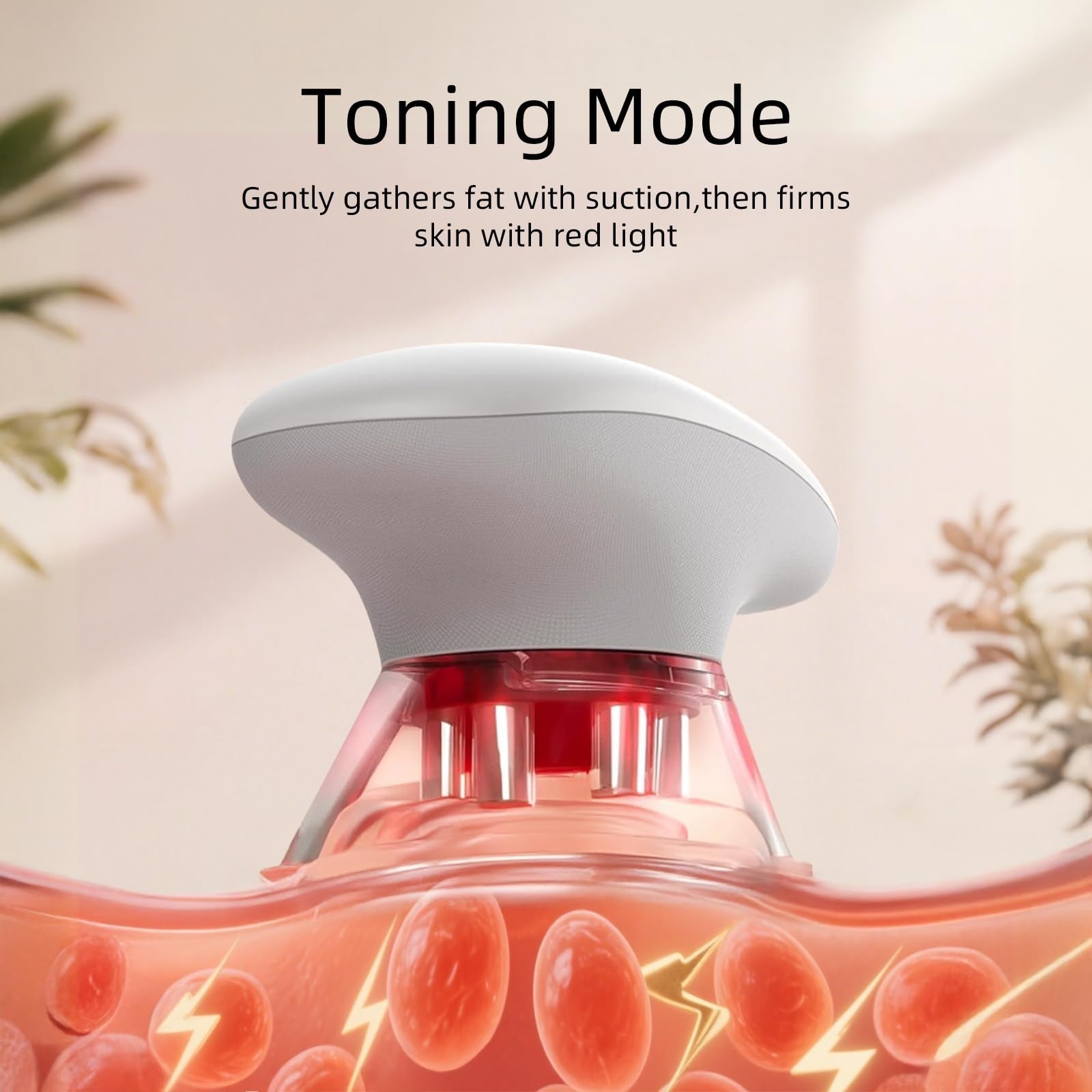 3 In 1 Handheld Body Slimming Massager EMS Red Light Heating Skin Tightening Machine Face Belly Body Shaping Anti Cellulite Beauty Device
