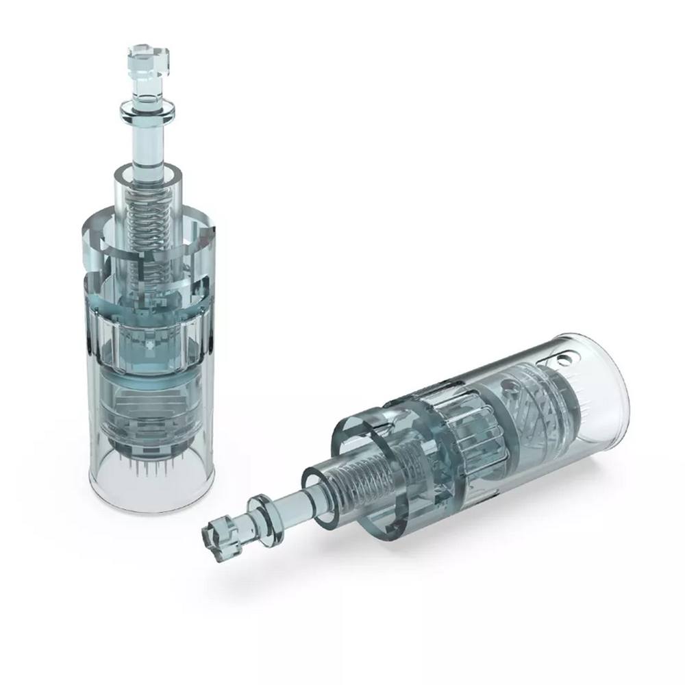 11/16/24/42Pin Round Nano Microneedling Skin Roller Cartridges Compatible With M8 for Home Use