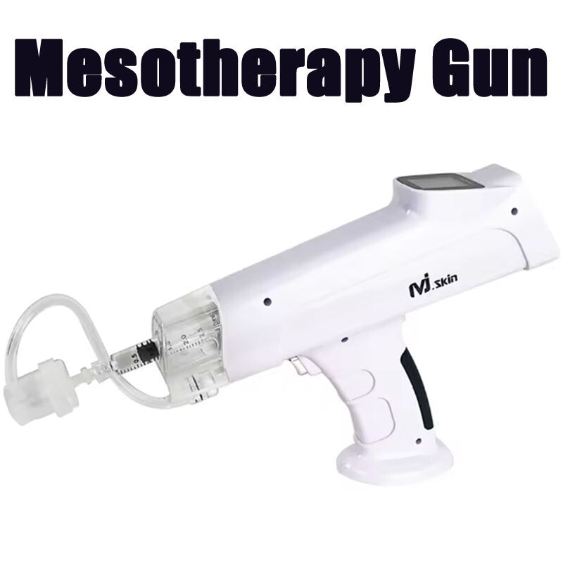 MJ Skin Care Mesotherapy Injection Gun Hydra Injector Device for Skin Booster Hydration Rejuvenation Wrinkle Removal