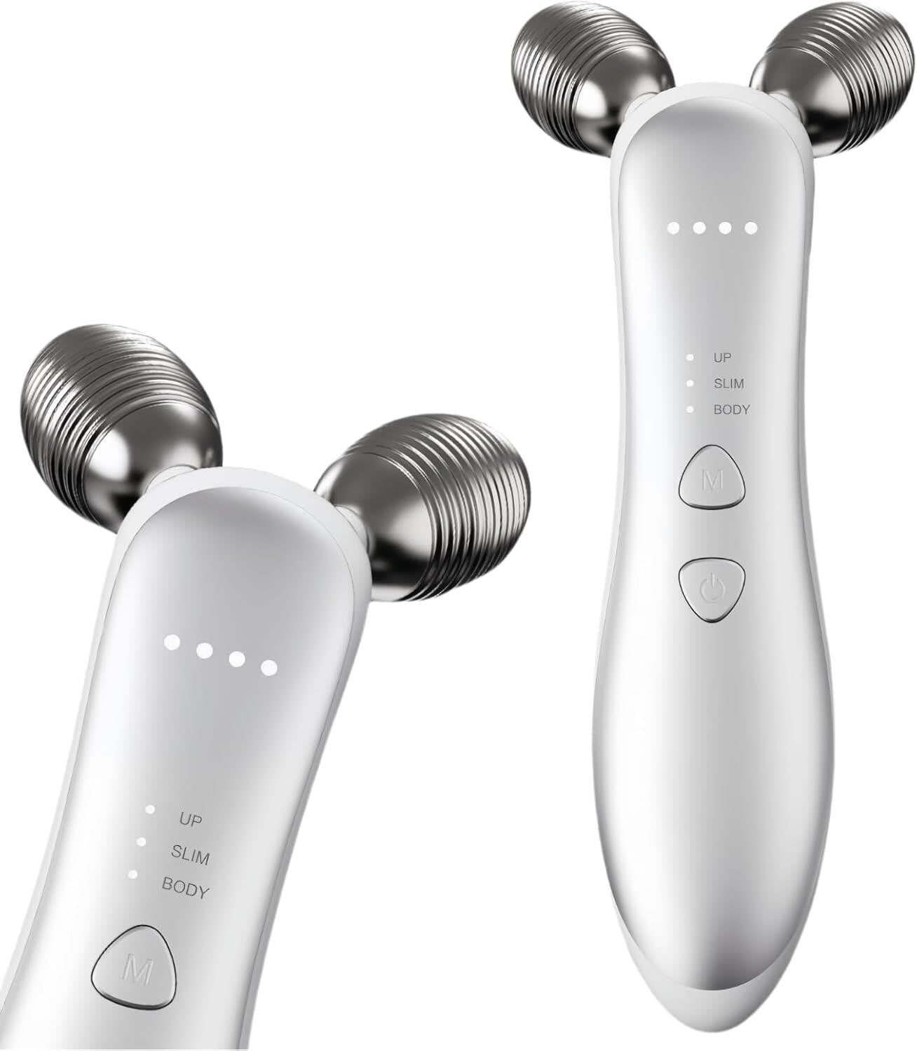 EMS Beauty Massager Roller Rechargeable Face Body Lifting Device Skin Firming Anti-Aging Facial Massage Instrument