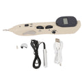 Electronic Acupuncture Pen Pain Relief Therapy Meridian Pen Find Acupoints Automatically with 3 Massage Heads Rechargeable