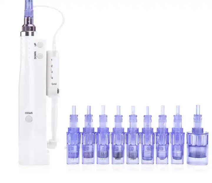 Replacement 12P/24P/36P/42 Cartridges For Water Light Facial Skin Care Hydra Gun Machine