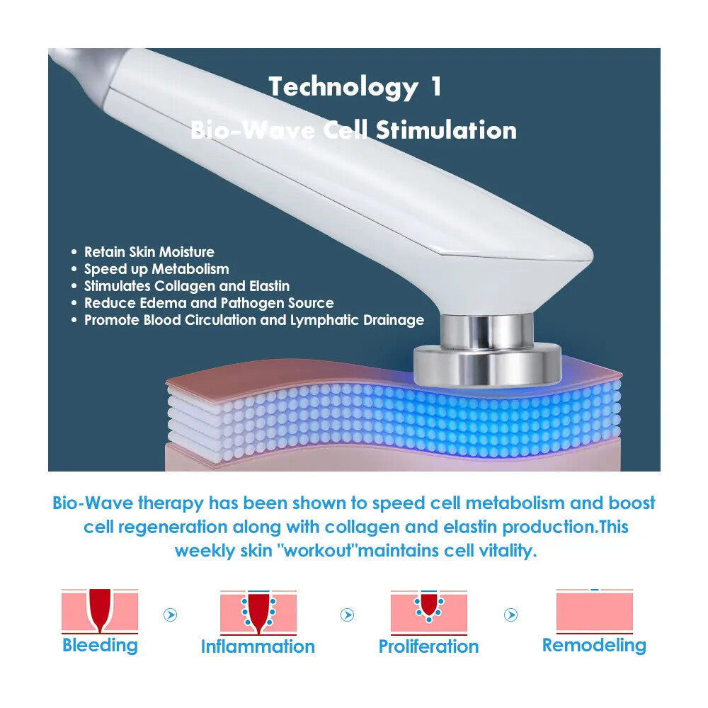 RF Radio Frequency Face and Body Skin Tightening Microcurrent Wrinkle Removal Facial Lifting Beauty Machine Home Use