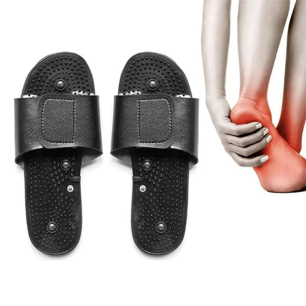 1 Pair Conductive Electrode Massage Slippers Foot Therapy Shoe Pad For TENS EMS Physiotherapy Machine Foot Circulation Relax Accessory