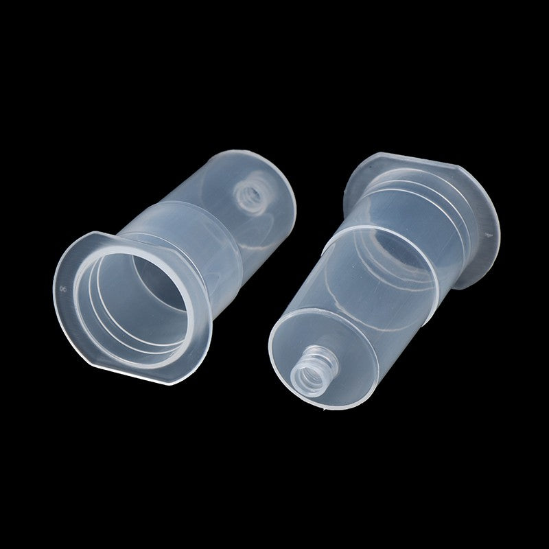 50/100Pcs Disposable Needle Holder Safety Lock Hub Needle Protector Luer Lock & Bayonet Type Needle Retainer for Medical Blood Collection