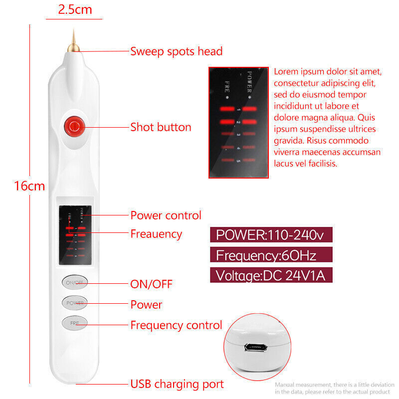 Professional Eyelid Lifting Beauty Monster Plasma Pen Handheld Beauty Pen LED Indicator for Skin Rejuvenation