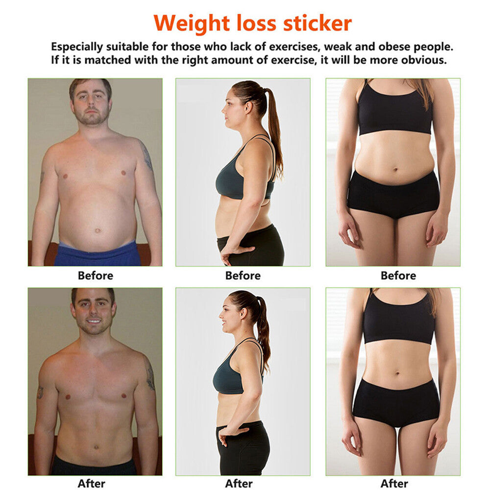60/120 Pcs Magnetic Slim Navel Patches Natural Herbal Belly Fat Burning Sticker Body Shaping Weight Loss Slimming Patch Kit