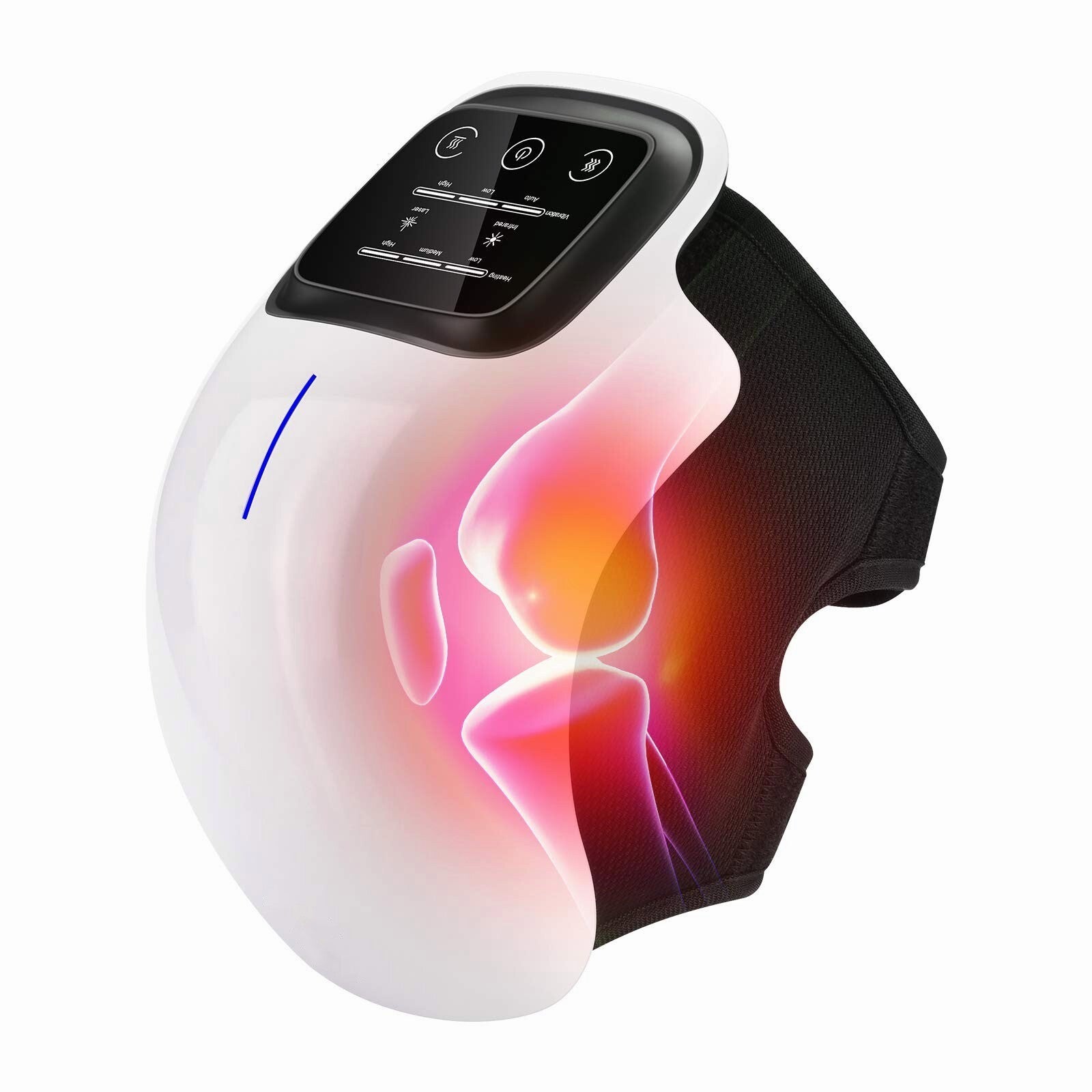 Technical Red Light Thermal Electric Mute Noise Pain Relief Joint Pain Heal Heating Treatment Machine Knee Massager