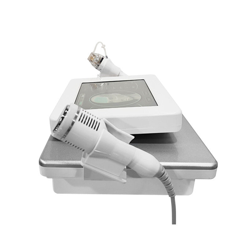 2 In 1 Fractional RF Microneedling Machine With Cold Hammer, Adjustable Depth RF Skin Tightening Device For Salon Wrinkle & Scar Removal