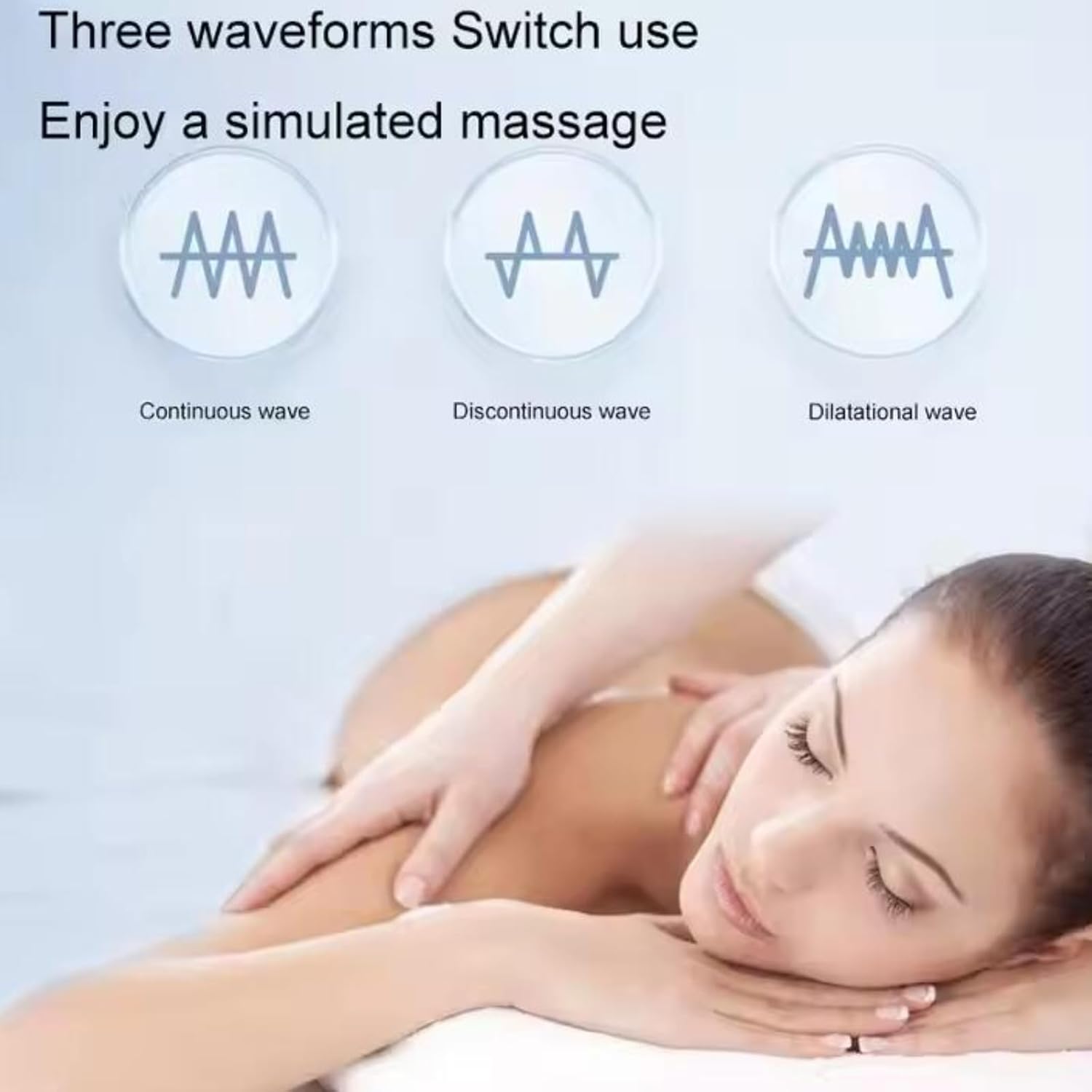 Electronic SDZ-III Acupuncture Massager Machine, 6 Channels Output Patch Impulse Acupuncture Body Care with Large Screen Display