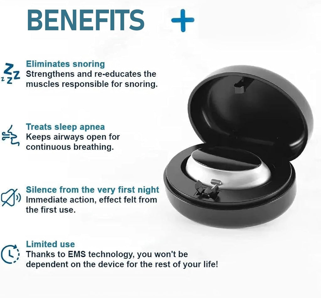 Z3 Pro Snoring Solution, Professional Anti-Snoring Device, 3-Speed Adjustment, Smart Snoring Solution, Breathe Easy, Anti Snore