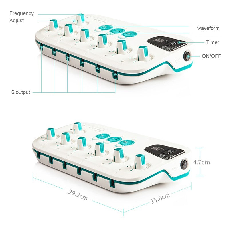 Hwato SDZ-II 6 Channels Physical Rehabilitation Therapy Equipment Electric Pulse Acupuncture Stimulator Machine Home Use