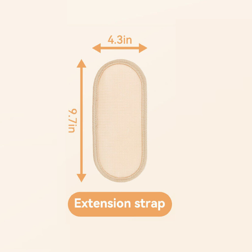 9.7" Extension Strap Accessory for Lower Back Pain Relief Extending Decompression Back Belt Lumber Support