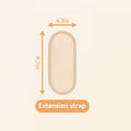 9.7" Extension Strap Accessory for Lower Back Pain Relief Extending Decompression Back Belt Lumber Support