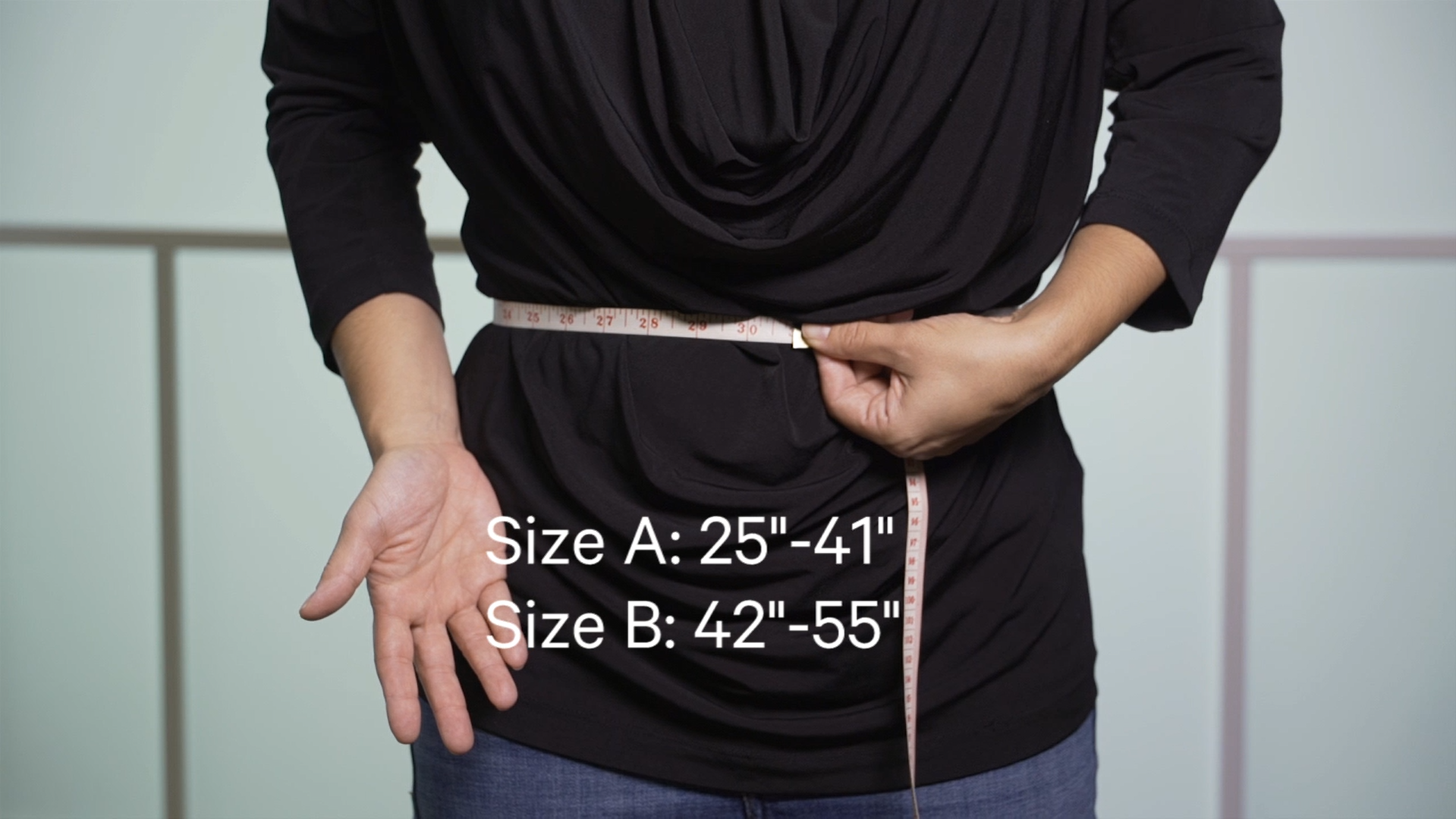 DR-HO'S 2-in-1 Decompression Belt for Lower Back Pain Relief Stretch and Lumbar Support - Size A/B